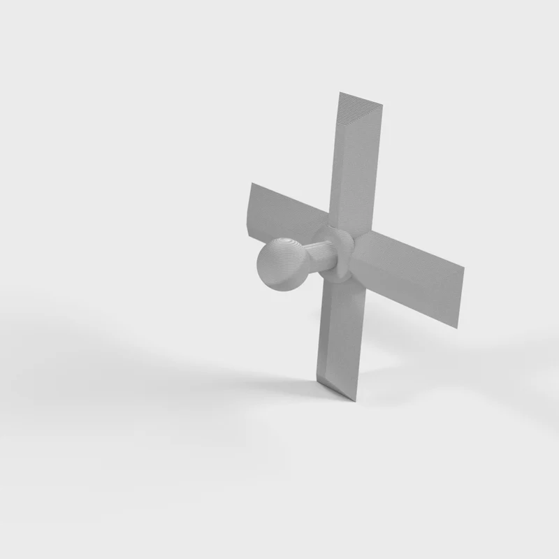 Support pivotant pour babyphone (boule de 13 mm)