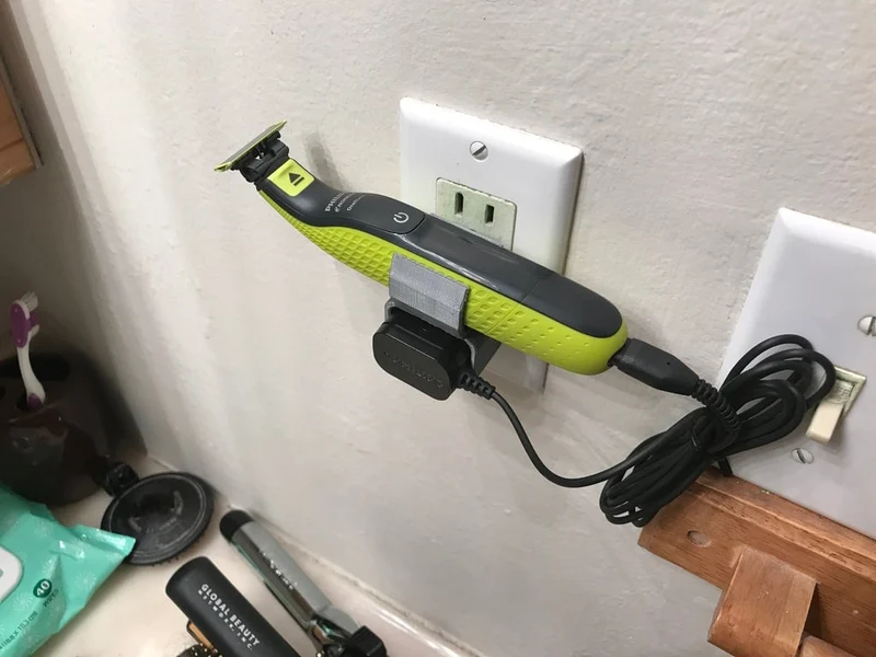 Support Philips OneBlade et montage du chargeur