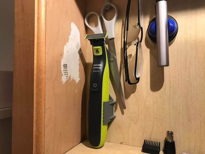 Support Philips OneBlade et montage du chargeur