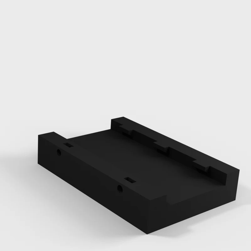 Support de module de relais double pour rail DIN