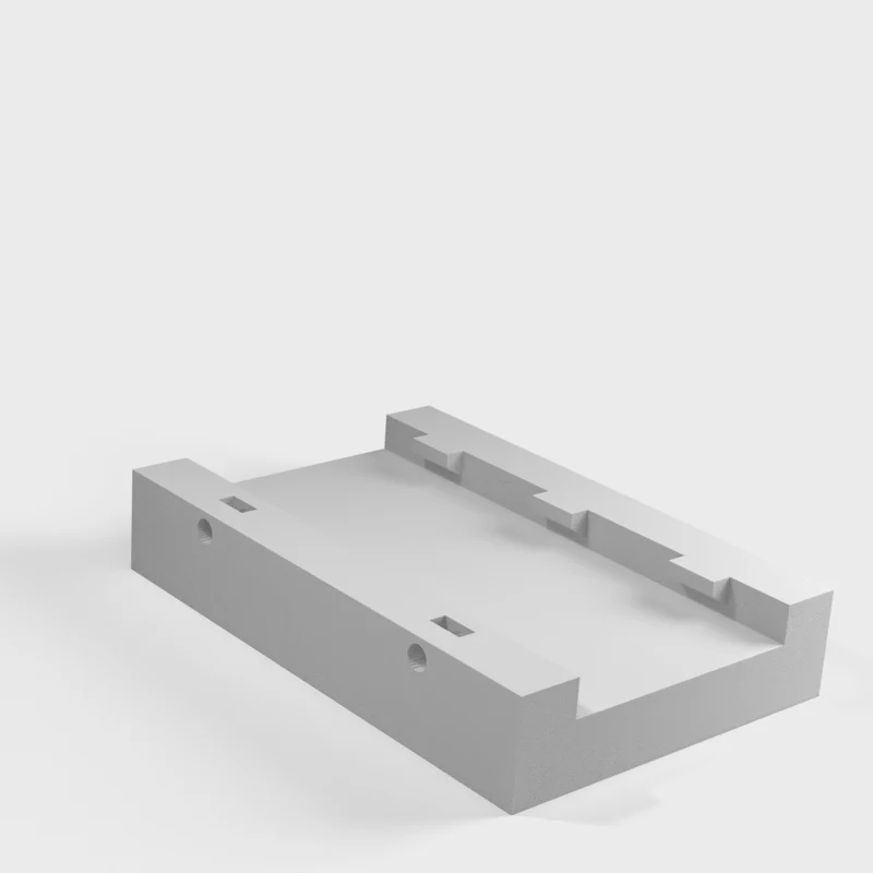 Support de module de relais double pour rail DIN