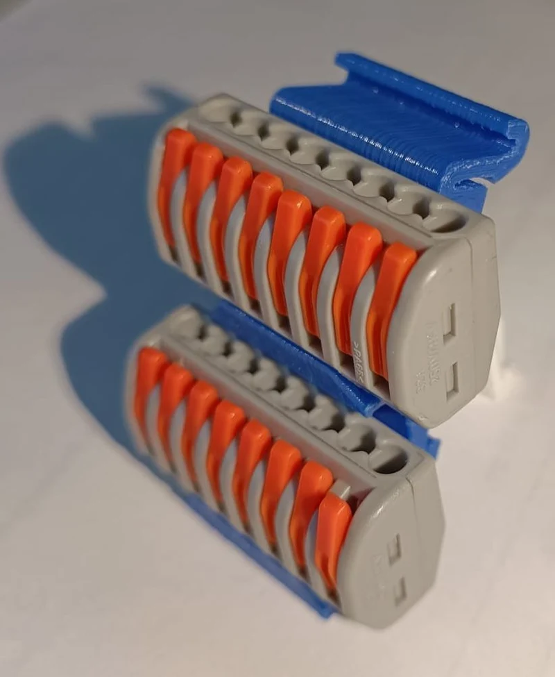 Rail DIN pour borniers WAGO PCT-218