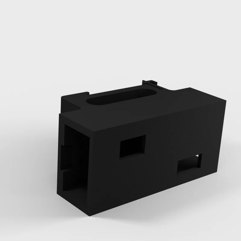 Support de rail DIN pour convertisseur abaisseur LM2596 avec borniers