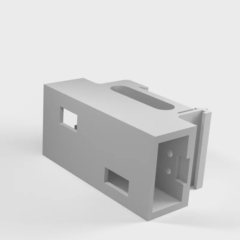 Support de rail DIN pour convertisseur abaisseur LM2596 avec borniers