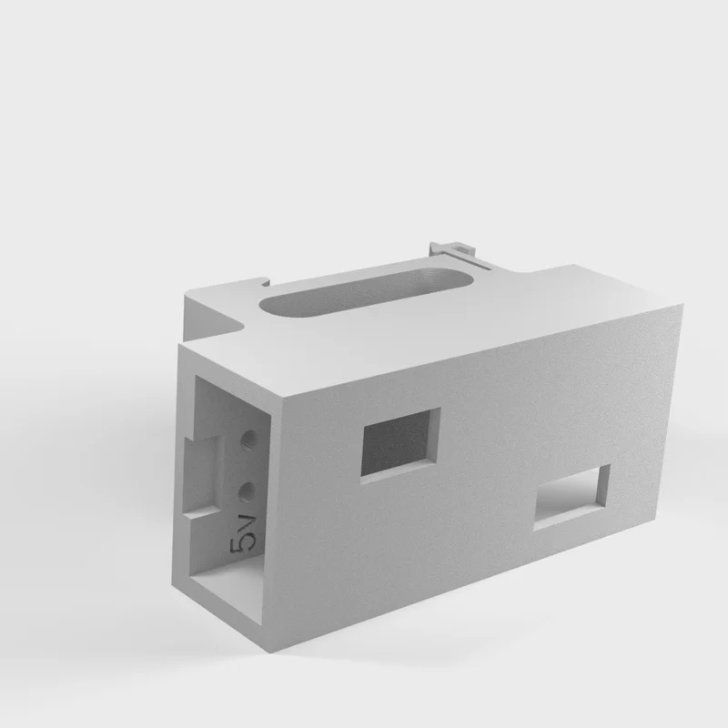 Support de rail DIN pour convertisseur abaisseur LM2596 avec borniers