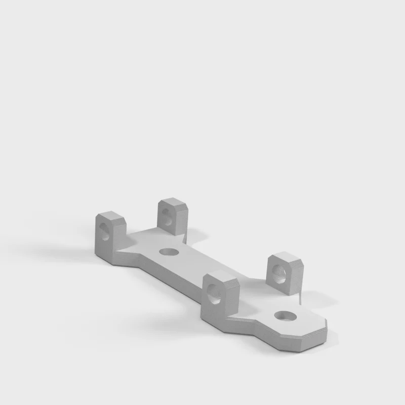 Support de rail DIN pour ventilateur 4010