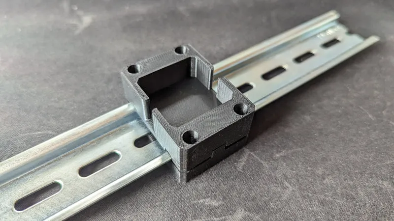 Support de rail DIN pour les bobines de mesure Shelly 3EM
