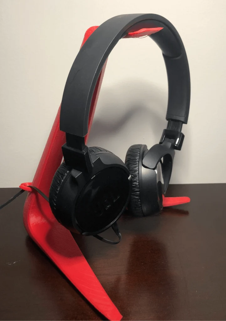 Support de casque avec clip de câble pratique