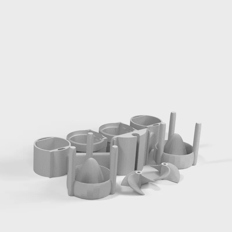 Bateau Playmobil : nacelle bimoteur pour télécommande