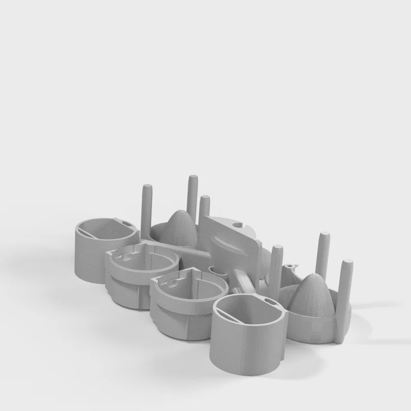 Bateau Playmobil : nacelle bimoteur pour télécommande