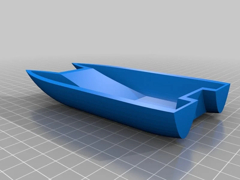 Coque de bateau RC modulaire pour la construction automatique