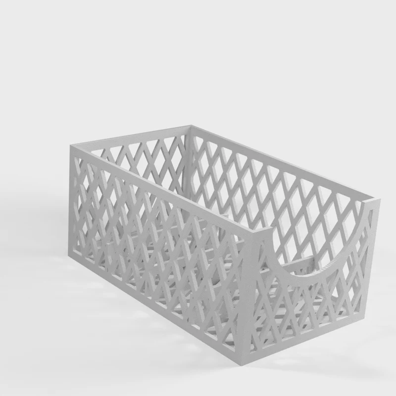 Boîte d'organisation paramétrique avec maille pour épices
