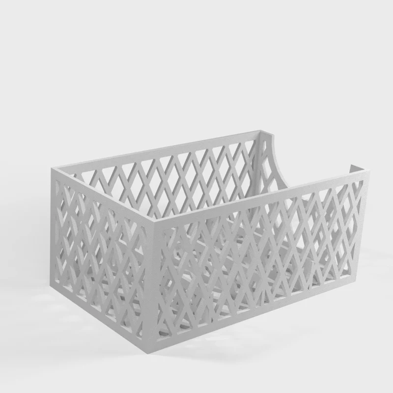 Boîte d'organisation paramétrique avec maille pour épices