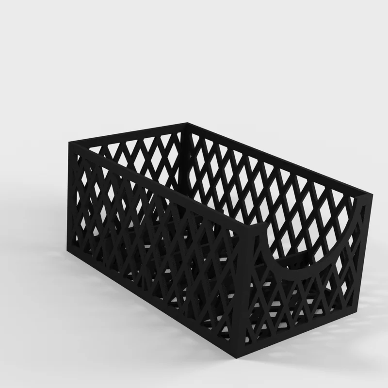Boîte d'organisation paramétrique avec maille pour épices