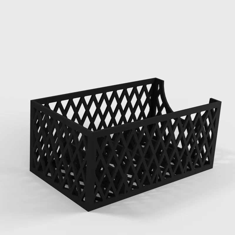Boîte d'organisation paramétrique avec maille pour épices
