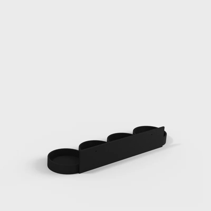 Étagère à épices compacte pour porte de placard