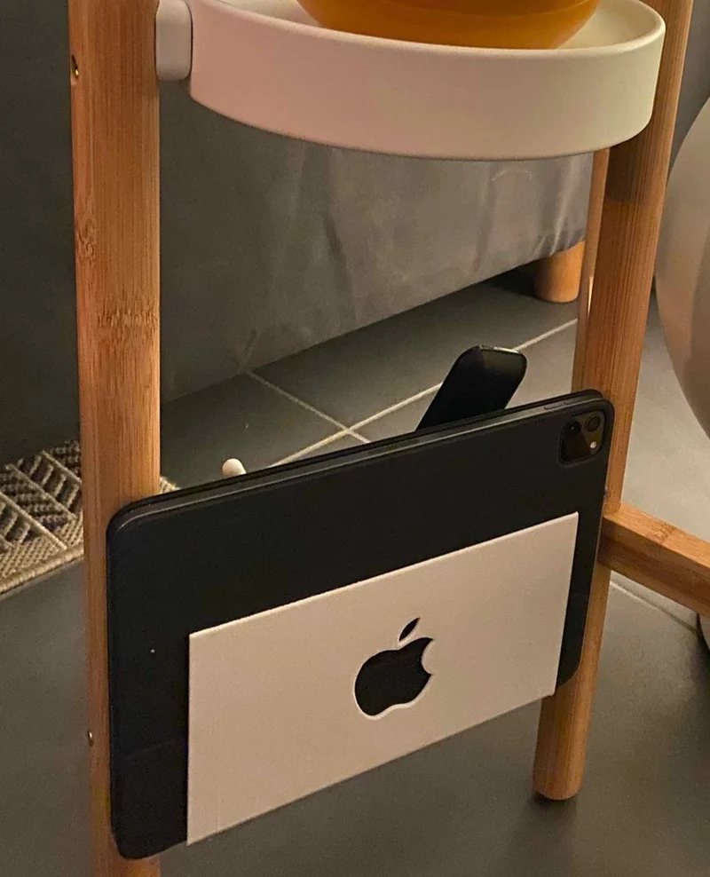 Support pour iPad et télécommande pour Satsumas Ikea