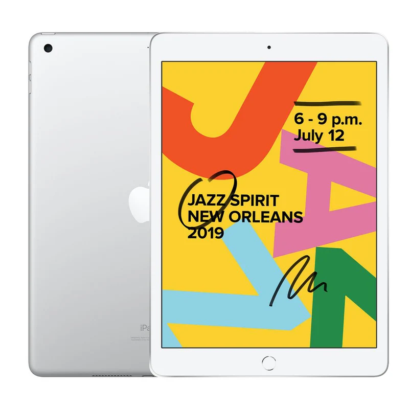 Apple iPad 7 128Go WiFi & Cellulaire - Argent - Bon état