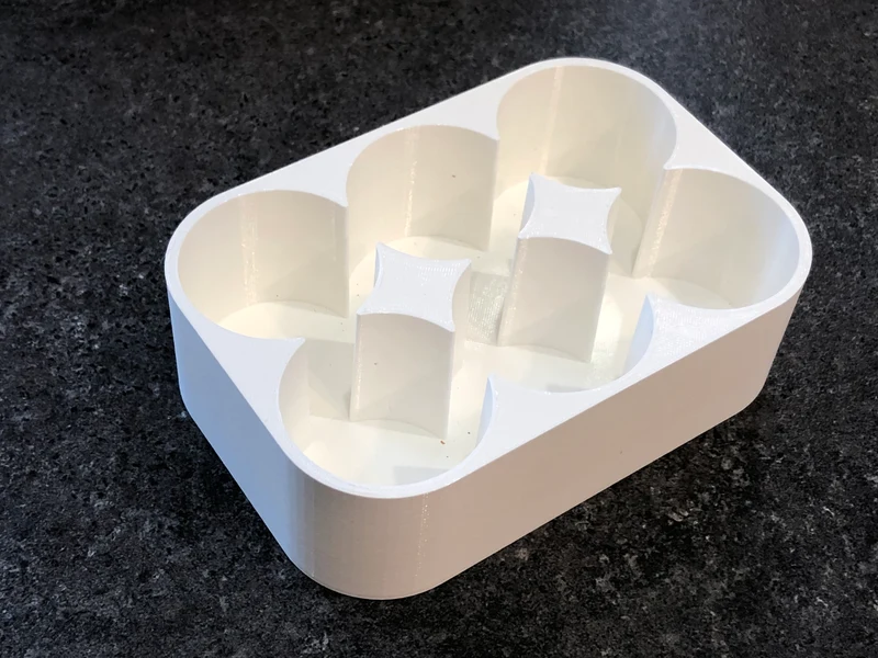 Organisateur de cuisine pour moulins à épices (6 pièces)