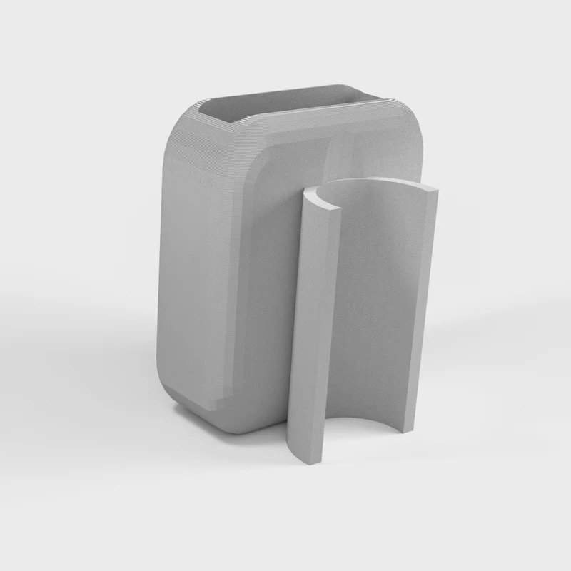 Support pour télécommande Apple TV 4K pour meubles en acier