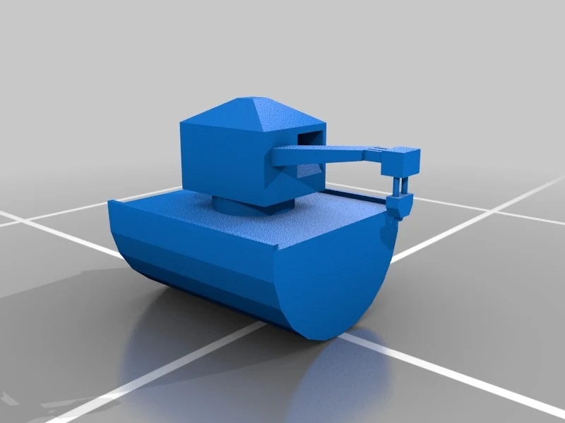 Bateau avec pièces interchangeables