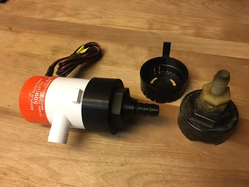 Kit de conversion : Pompe de cale vers pompe à appâts