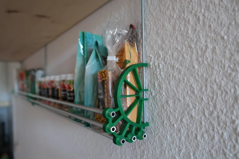 Étagère à épices flexible pour la cuisine