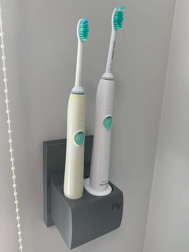 Porte-brosse à dents Philips Sonicare avec gestion intégrée des câbles