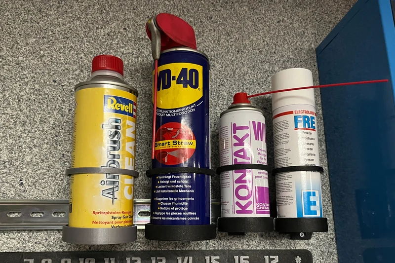 Support de boîte à rail DIN paramétrique