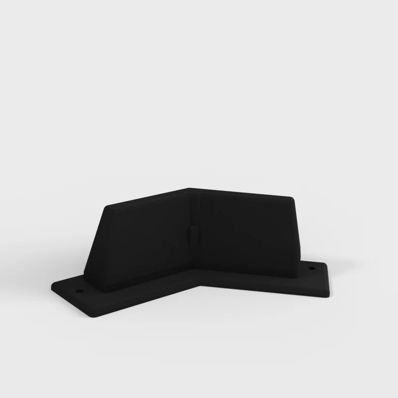 Rail de guidage pour capot de moteur de bateau intérieur