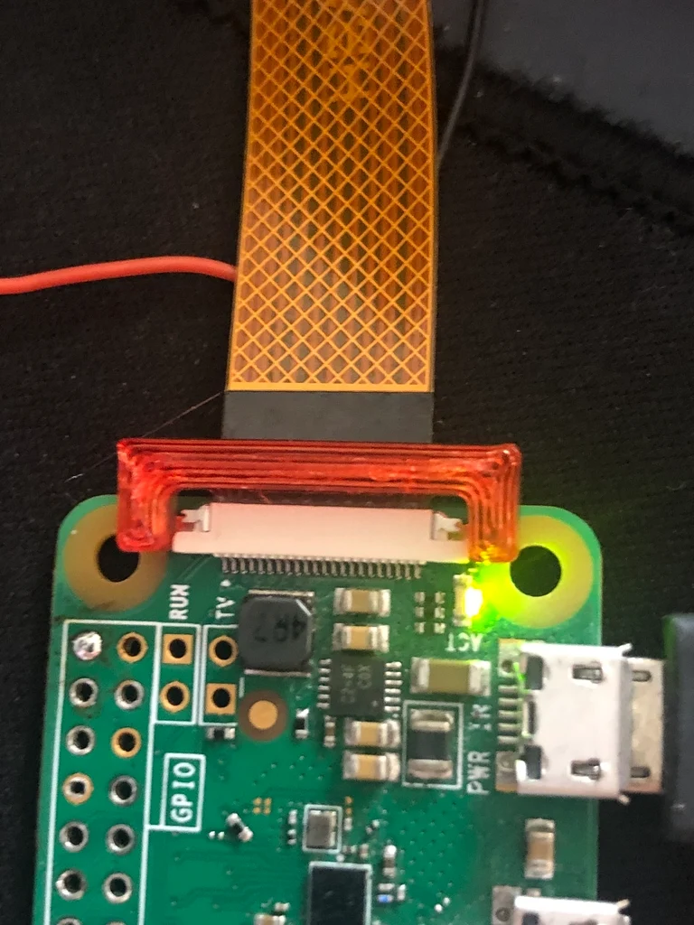 Clips de remplacement pour câble ruban Raspberry Pi Zero W