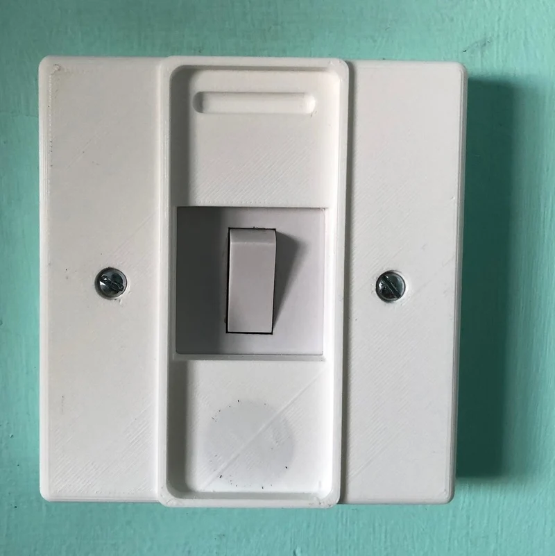 Couvercle Philips Hue pour interrupteur d'éclairage britannique avec support de télécommande
