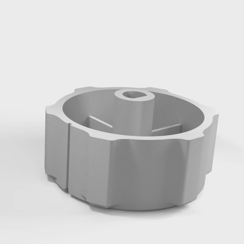 Bouton de remplacement du Russell Taylors Airfryer AF-34 avec poignées moletées