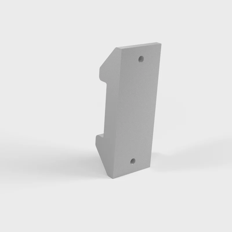 Adaptateur de support mural pour rail DIN