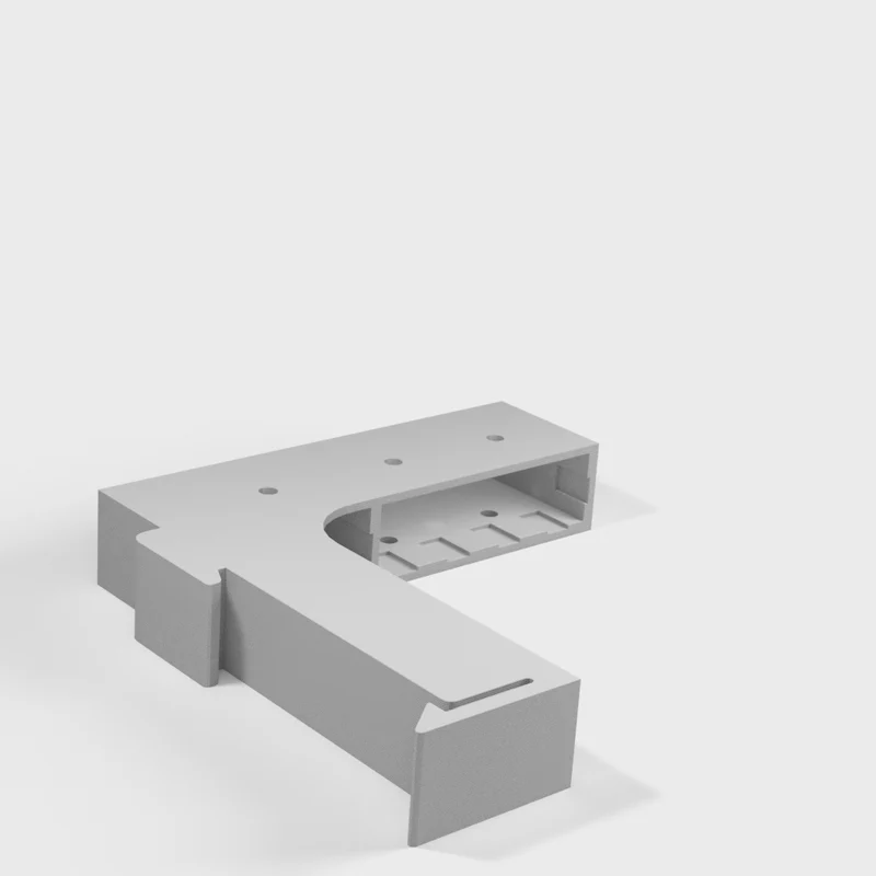 Support de rail DIN pour connecteurs PowerPole : vertical
