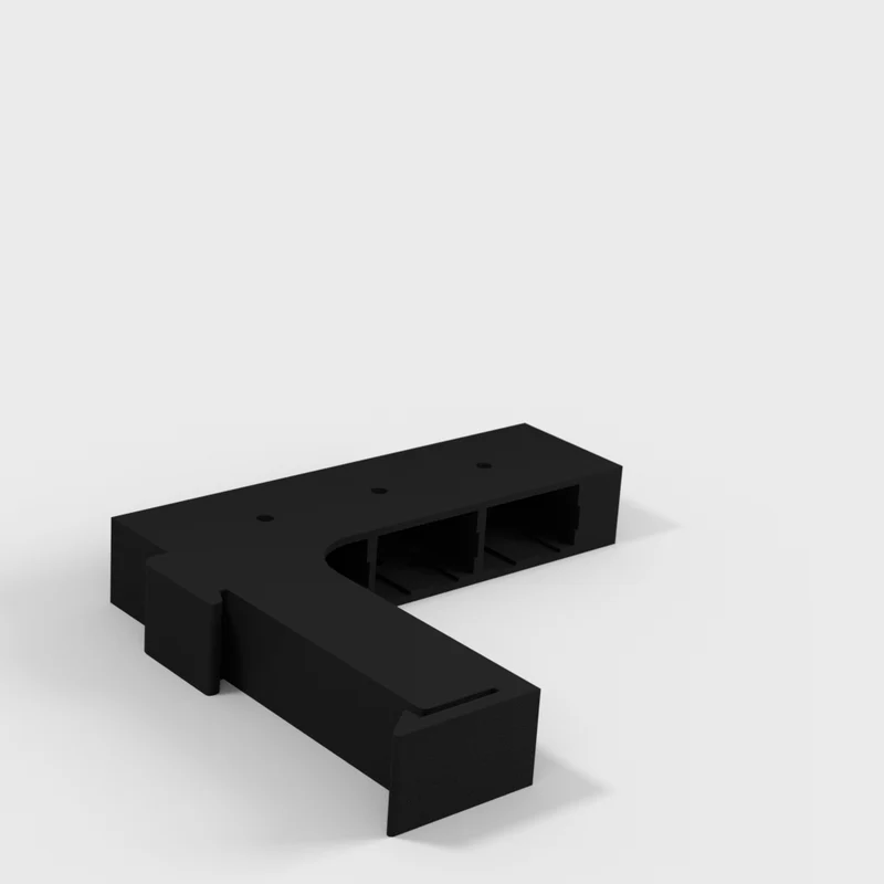 Support de rail DIN pour connecteurs PowerPole : vertical