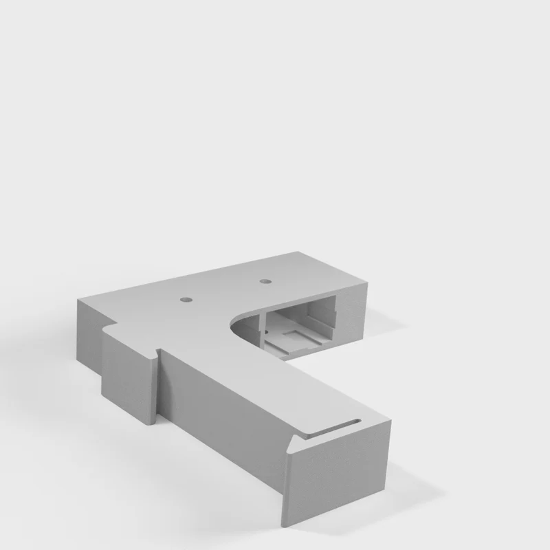 Support de rail DIN pour connecteurs PowerPole : vertical