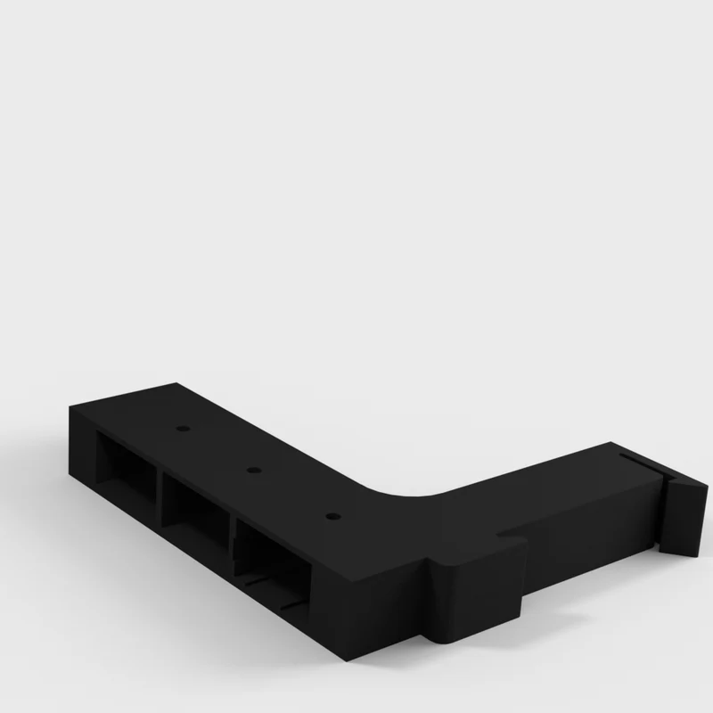 Support de rail DIN pour connecteurs PowerPole : vertical