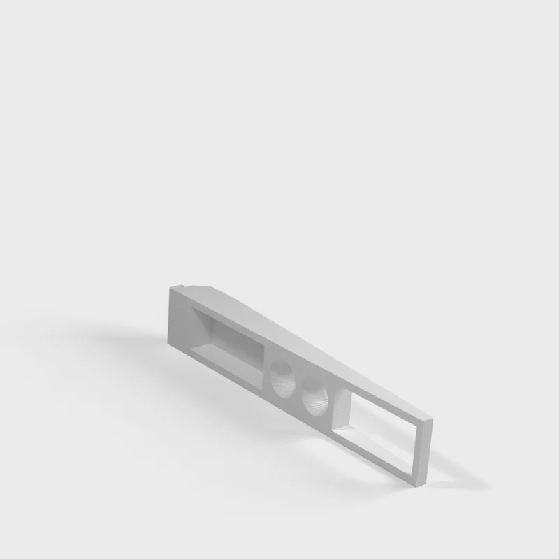 Support d'outils modulaire pour rail DIN