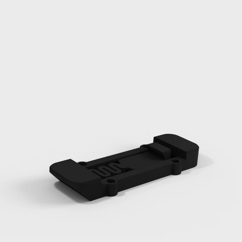 Support de rail DIN Fysetc UCan avec espace pour connecteur USB-C plus grand