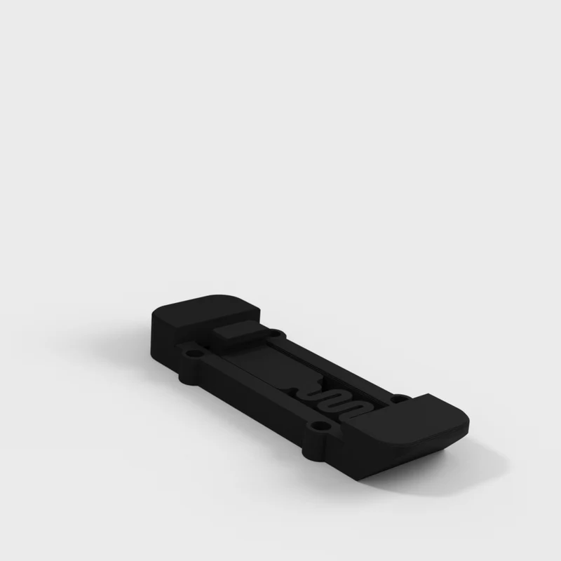 Support de rail DIN Fysetc UCan avec espace pour connecteur USB-C plus grand