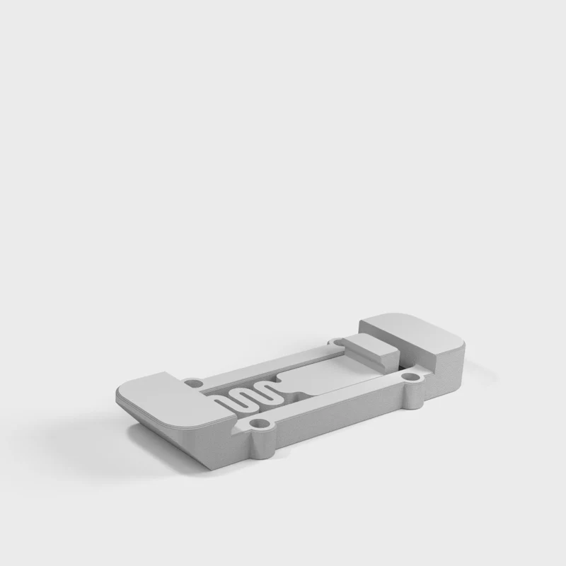 Support de rail DIN Fysetc UCan avec espace pour connecteur USB-C plus grand