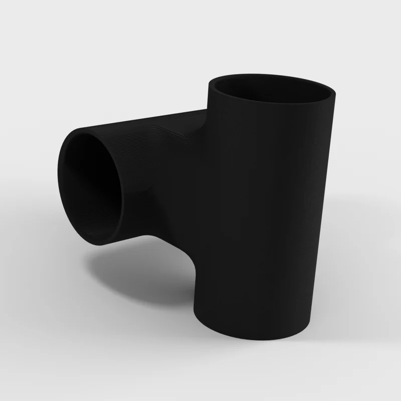 Raccord en T en PVC pour bâche de bateau et cadres flexibles