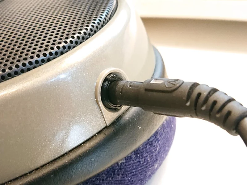 Adaptateur pour casque Philips SBC HP890 avec câble Audio-Technica
