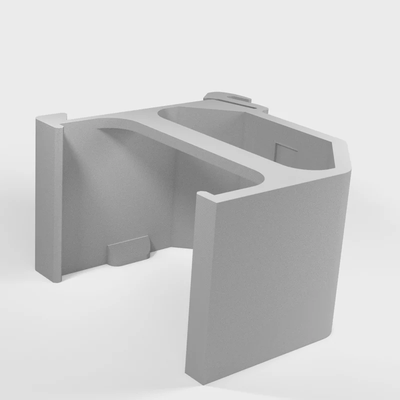 DIN Support de rail pour Shelly Plus avec Add-on