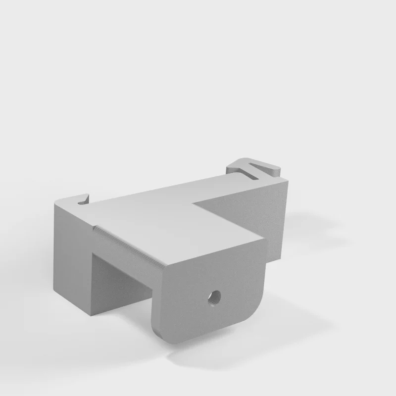 Rails DIN empilables pour blocs de jonction à double rangée