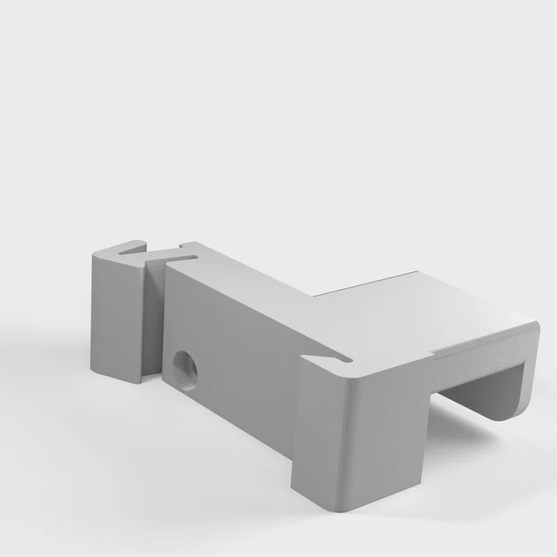 Rails DIN empilables pour blocs de jonction à double rangée