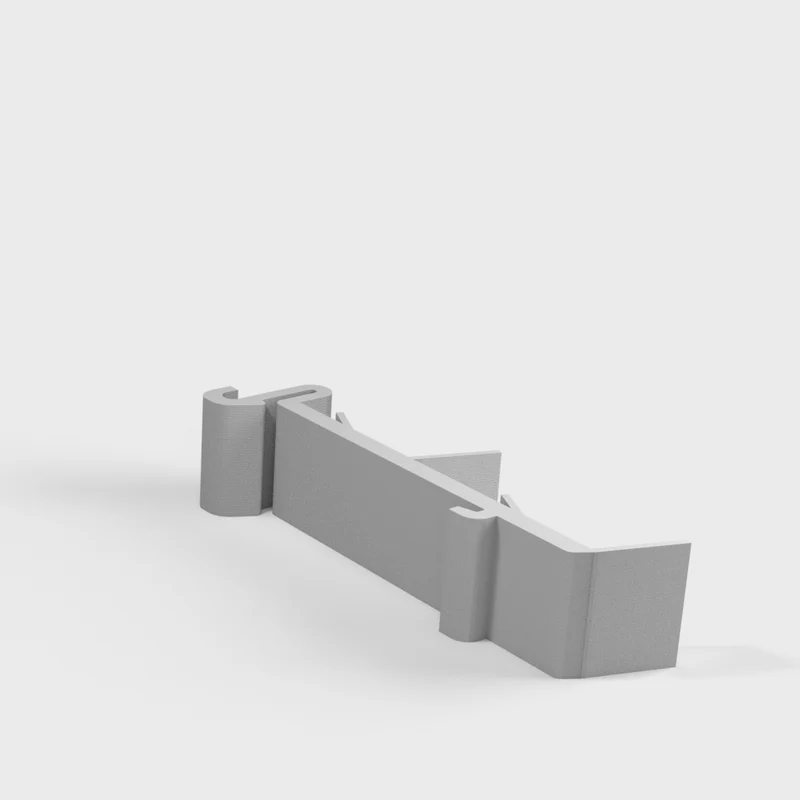 Support de rail DIN pour borniers clonés de style WAGO