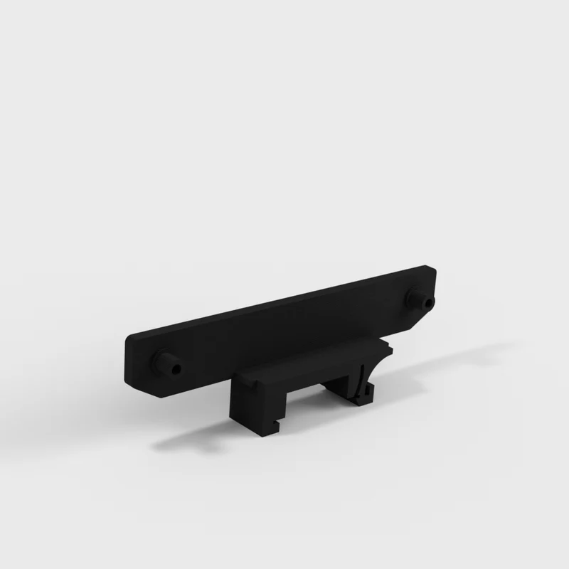 Support de filament de rail DIN avec roulements à billes