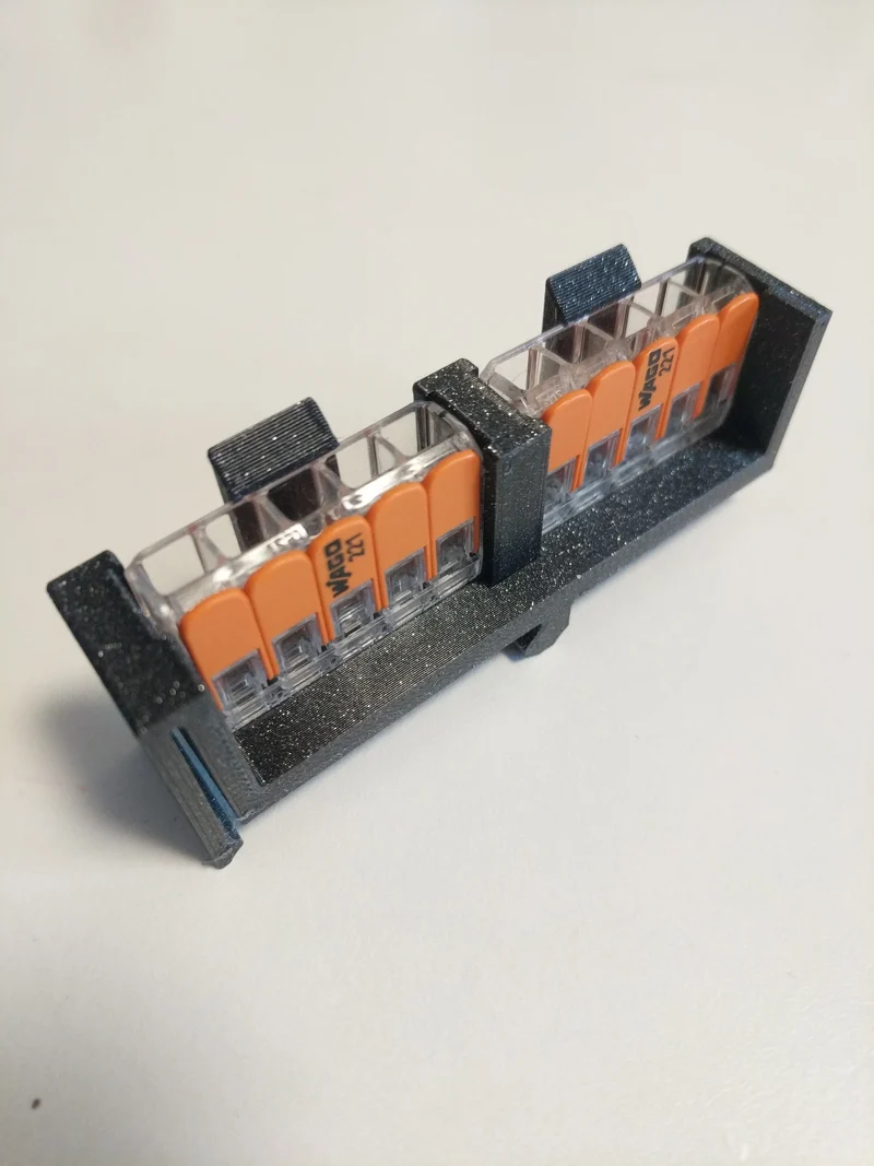 Support WAGO 221-415 pour rail DIN